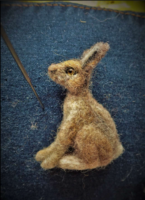 Guide to Needle Felt a 2D Pet Portrait 2023