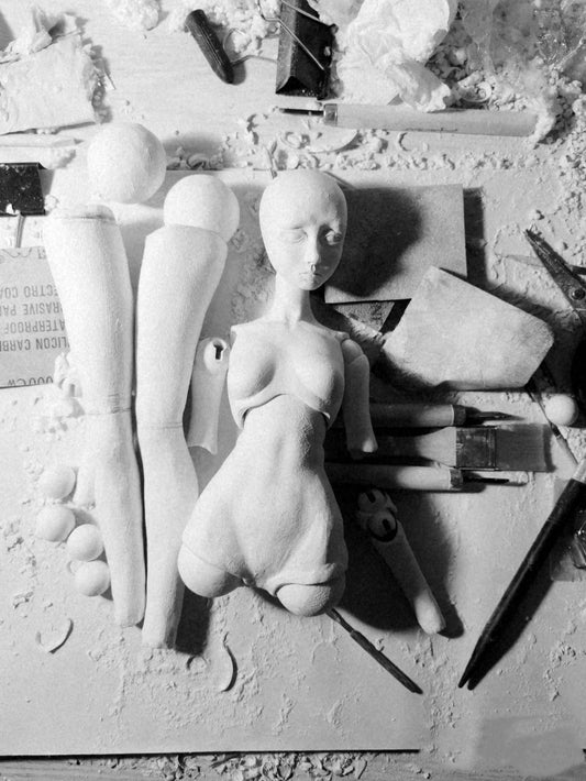 STEPS TO SCULPTING A BJD FROM AIR-DRY CLAY