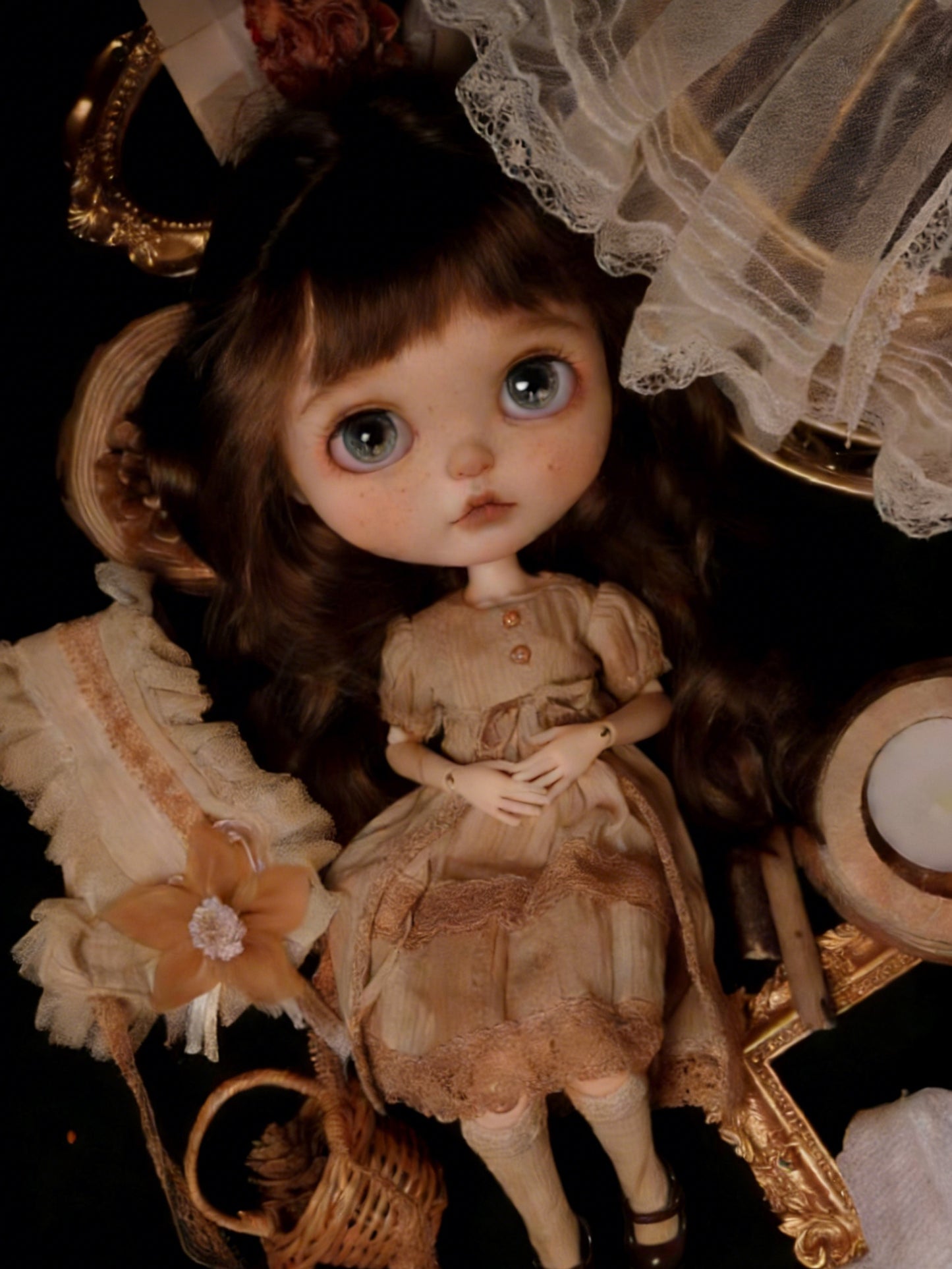 Halloween Custom Blythe Doll 2026 OOAK Blythe Limited -Art Doll 0107