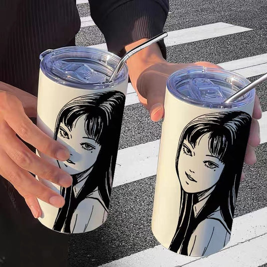 TOMIE JUNJI Water cup,Thermos cup, coffee cup, stainless steel