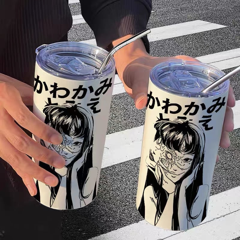 TOMIE JUNJI Water cup,Thermos cup, coffee cup, stainless steel