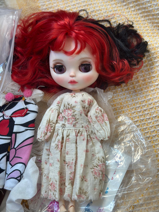 Custom Blythe Doll 2024 OOAK Blythe Limited -Art Doll 0113