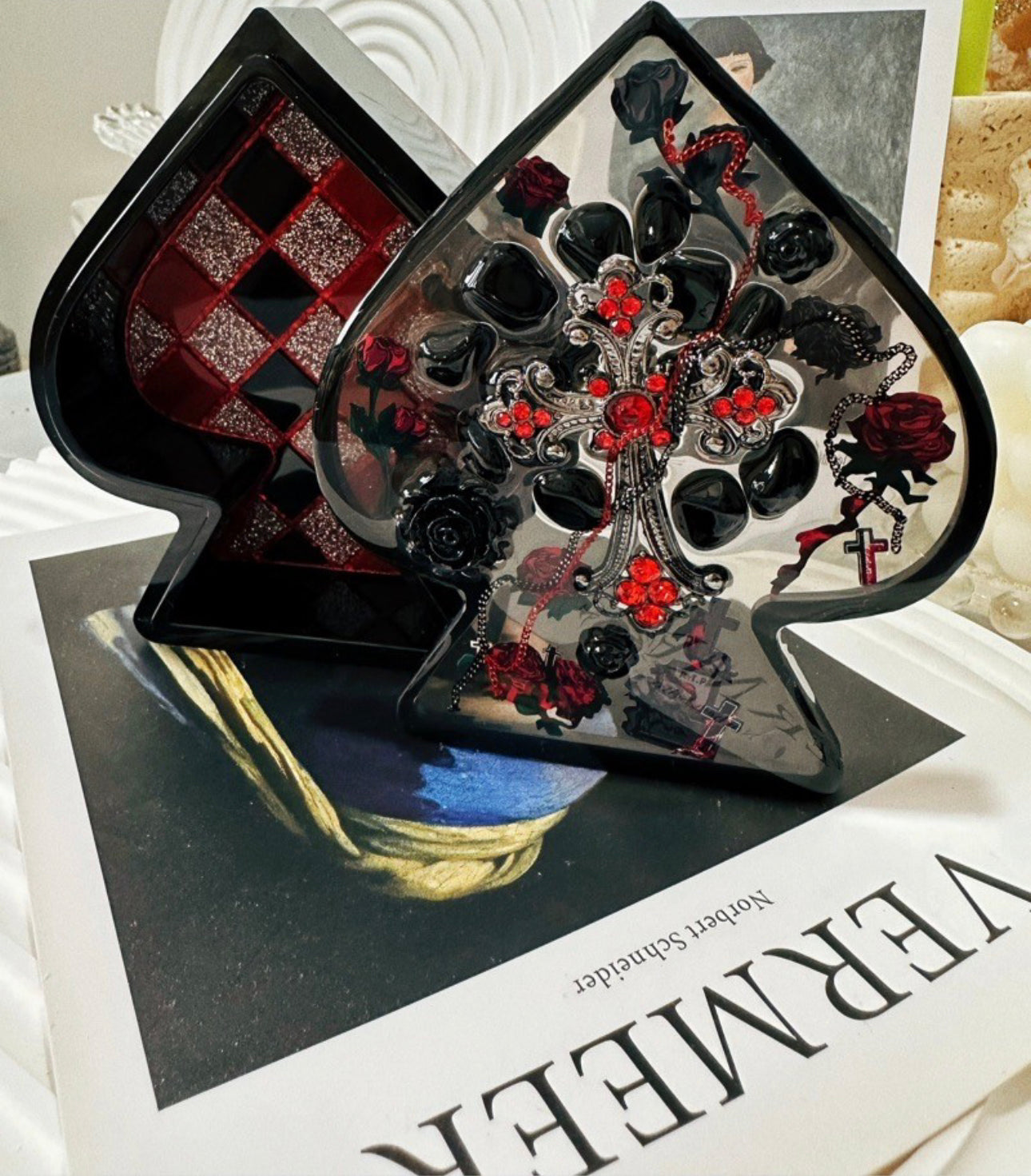 GOTHIC STORAGE BOX,GOTHIC STORAGE SHELF,MAKEUP STORAGE