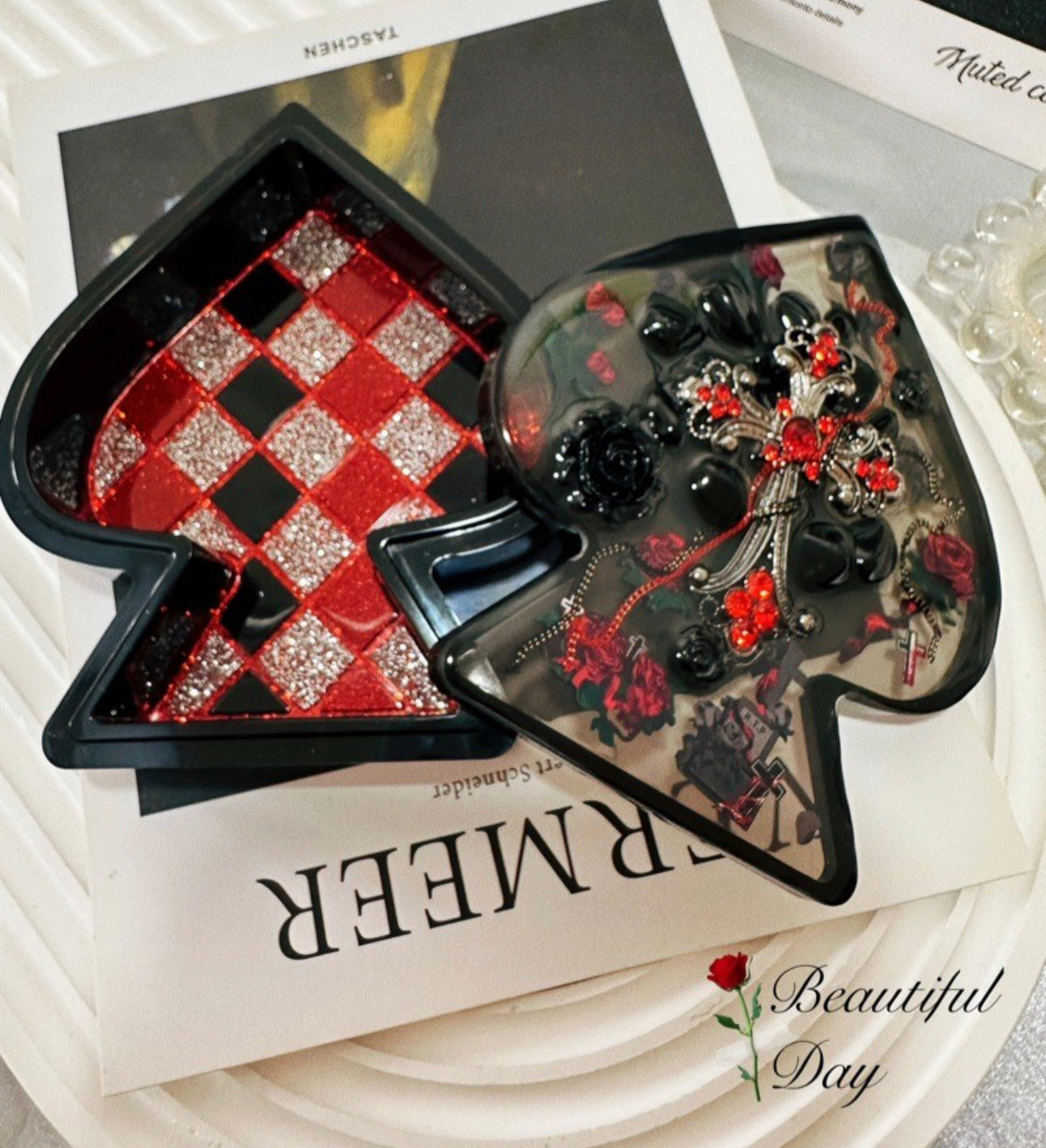 GOTHIC STORAGE BOX,GOTHIC STORAGE SHELF,MAKEUP STORAGE