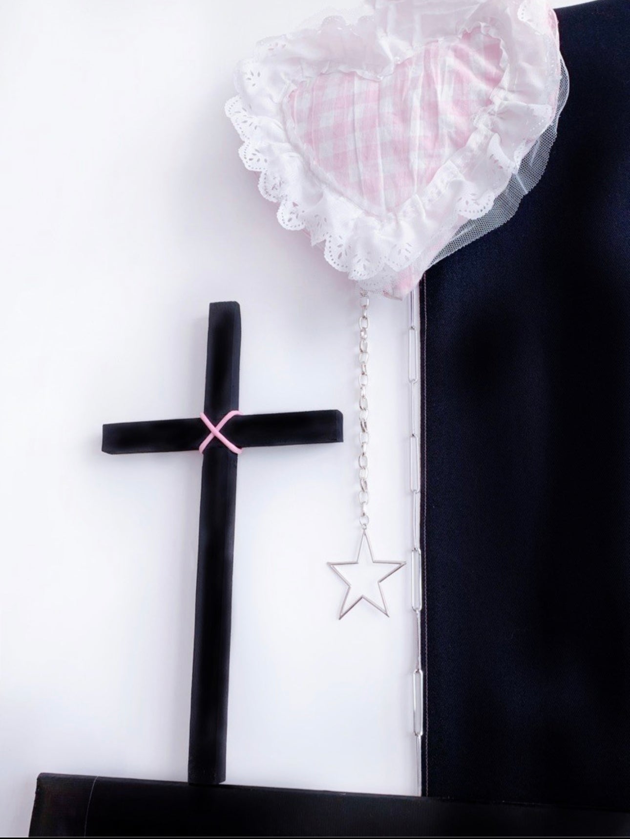 GOTHIC CROSS ROOM DECOR,GOTH CROSS