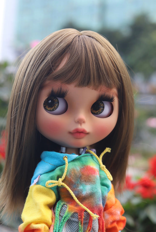 Custom Blythe Doll 2024 OOAK Blythe Limited -Art Doll 240310019