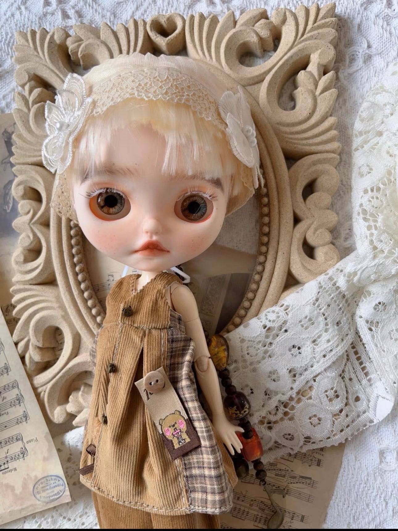 Custom Blythe Doll 2023 OOAK Limited 025