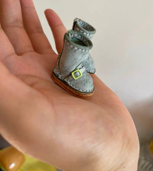 Blythe doll Shoes  leather Boots for BLYTHE OB24 Size