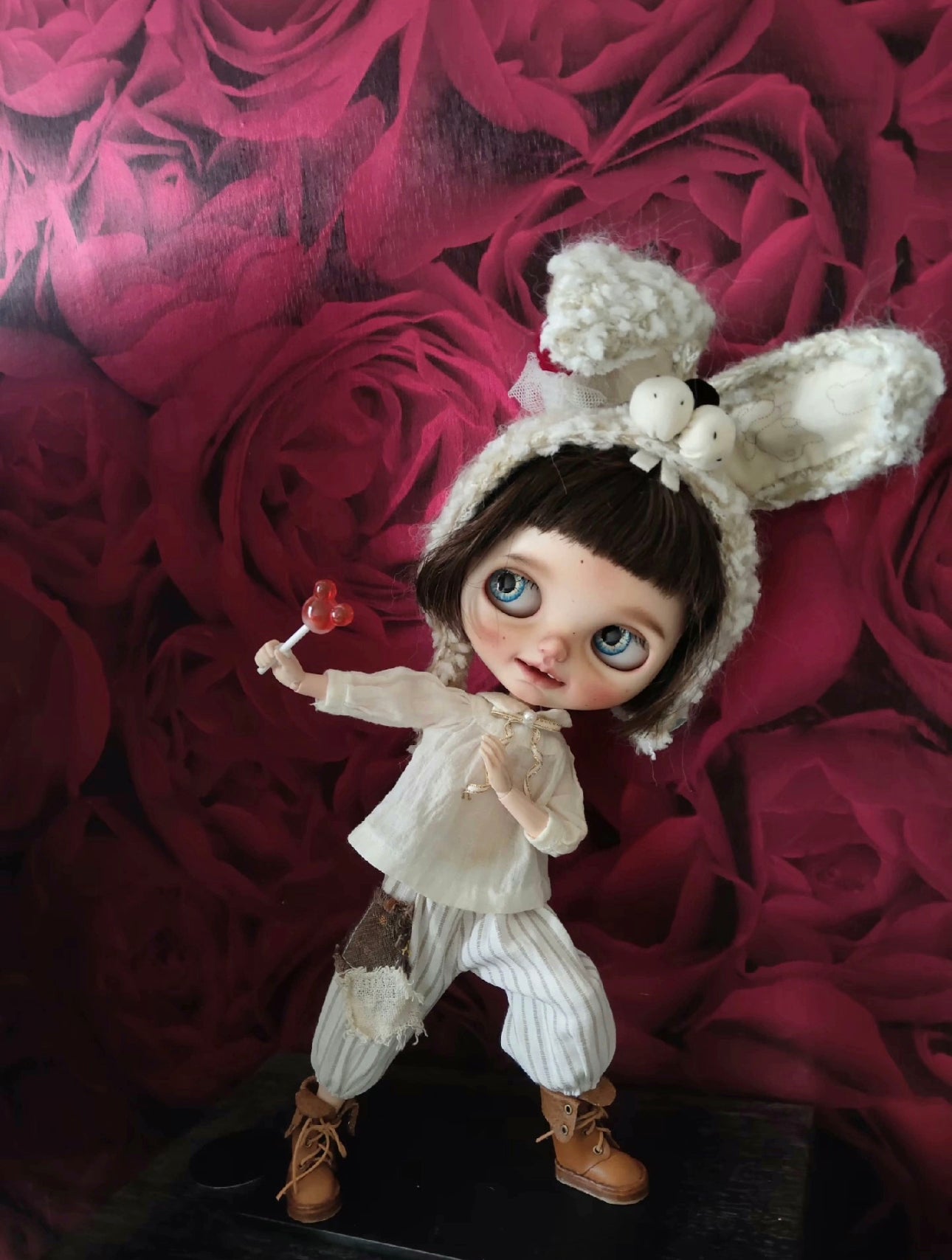 Happy Easter 2024 Handmade hat for Blythe,BJD 1/6 Doll Cl 03
