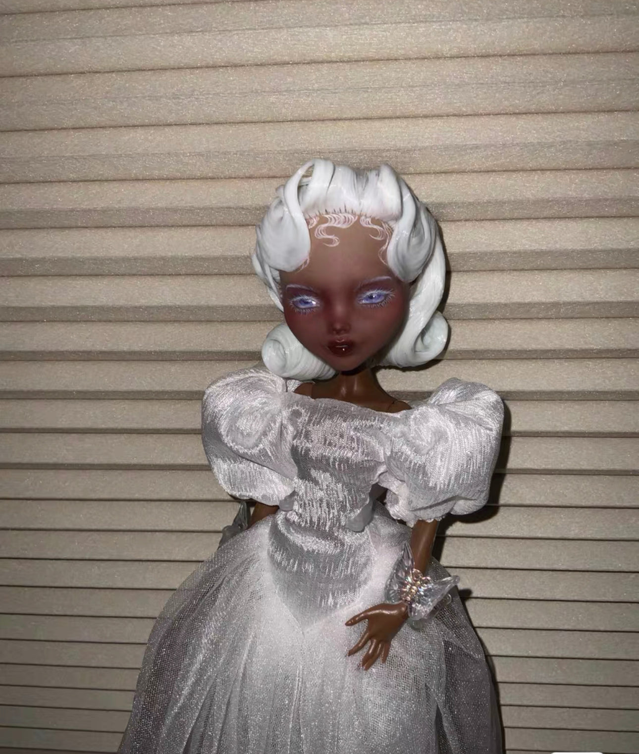 Pink Dress Night Dress for Blythe,BJD 1/6 Doll Clothes Customized 015