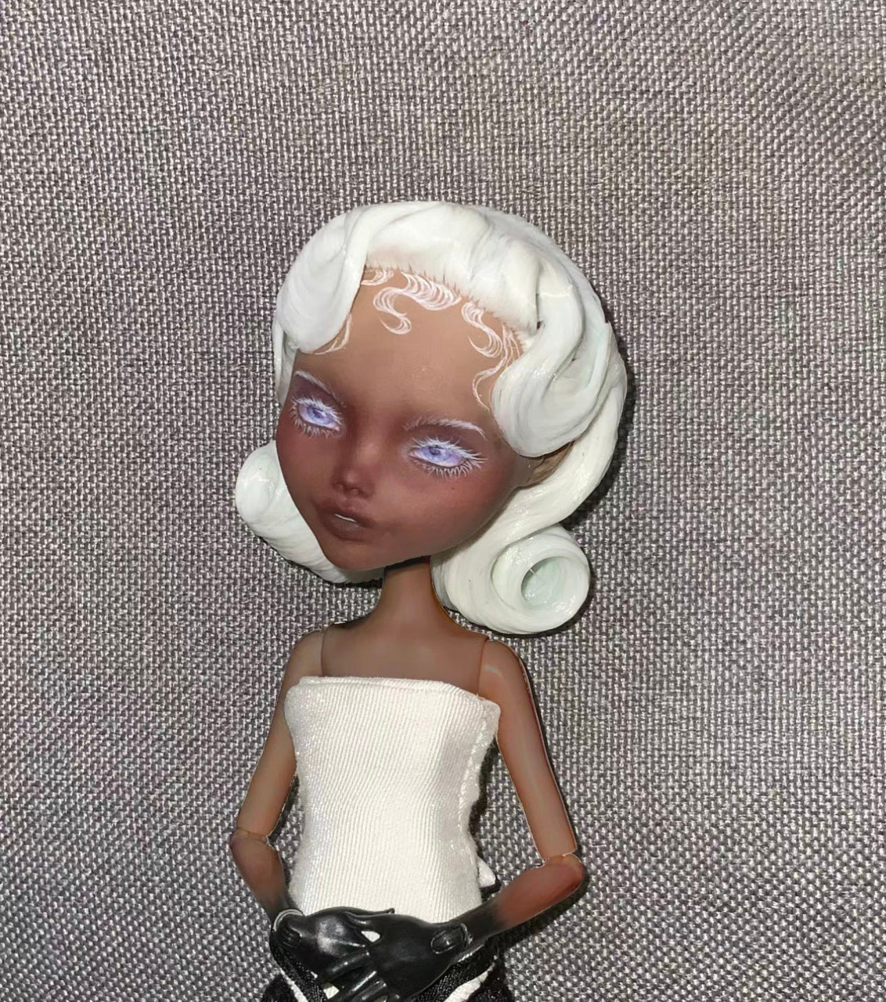 Pink Dress Night Dress for Blythe,BJD 1/6 Doll Clothes Customized 015