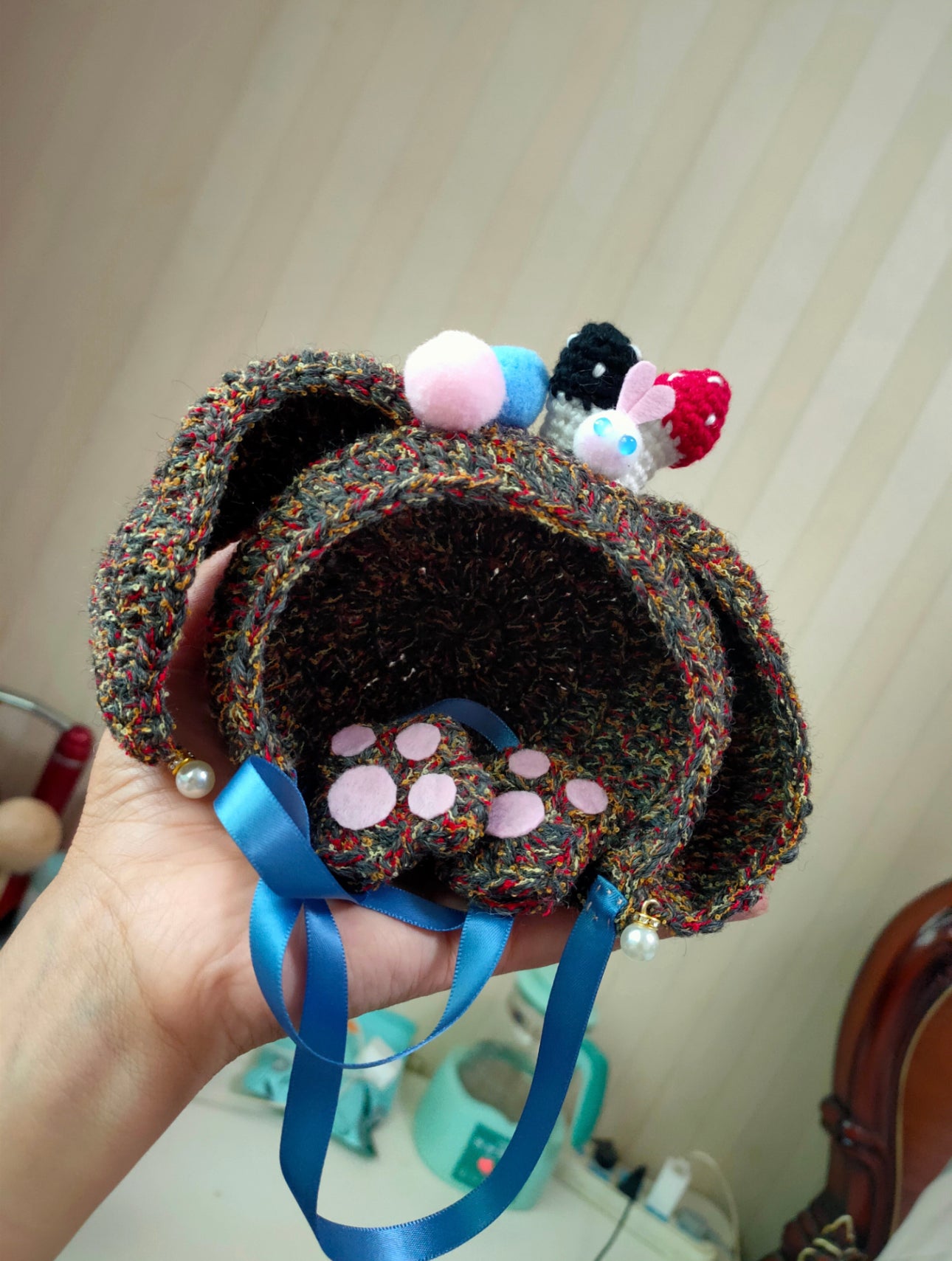 Happy Easter 2024 Handmade hat for Blythe  07