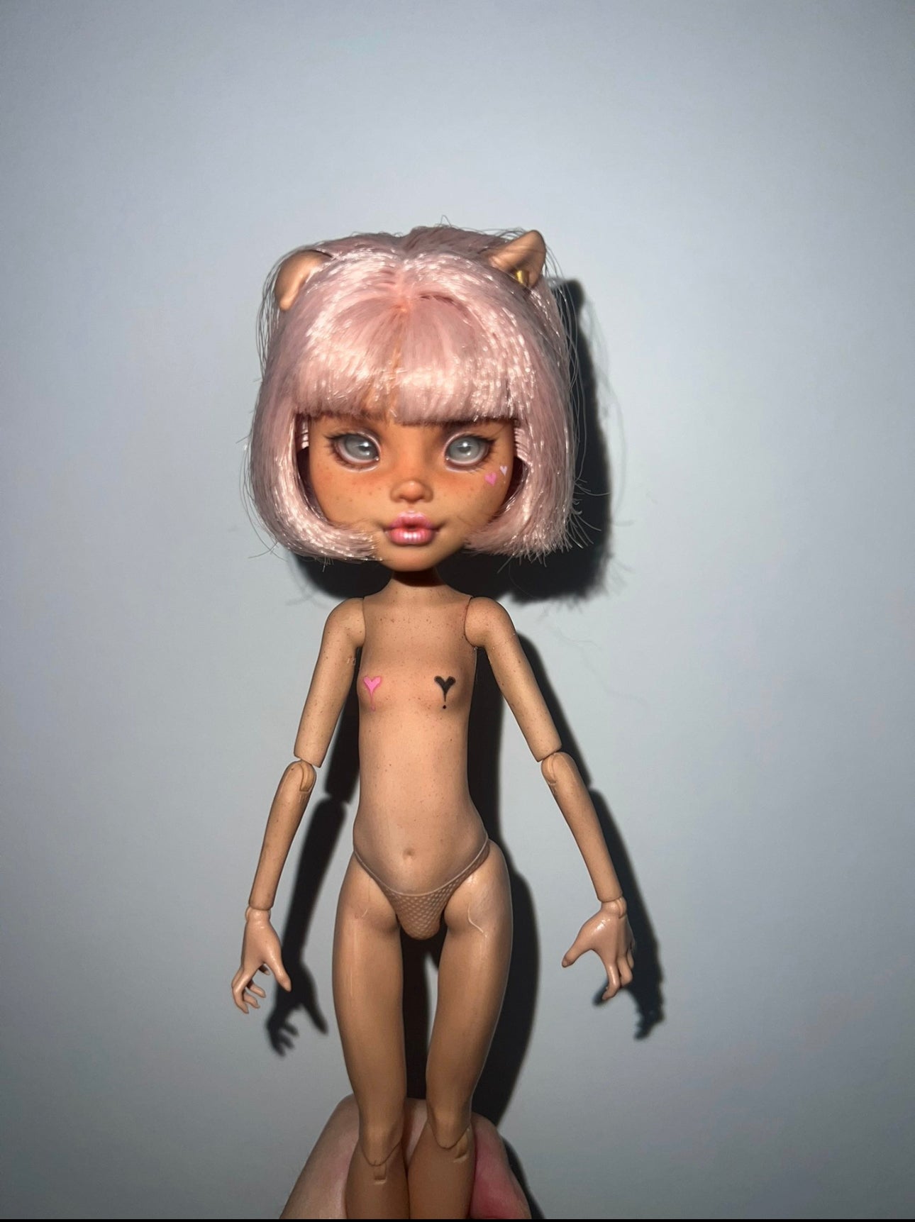 MONSTER HIGH DOLL OOAK CUSTOM -FRANKIE CUSTOM DOLL 082