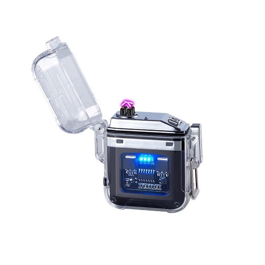 Outdoor Electric Lighter - Three Lighting Modes, IP56 Waterproof, Fast Charging, Windproof, Perfect for Camping, Night Walking, and Fishing - Multiple Colors Available