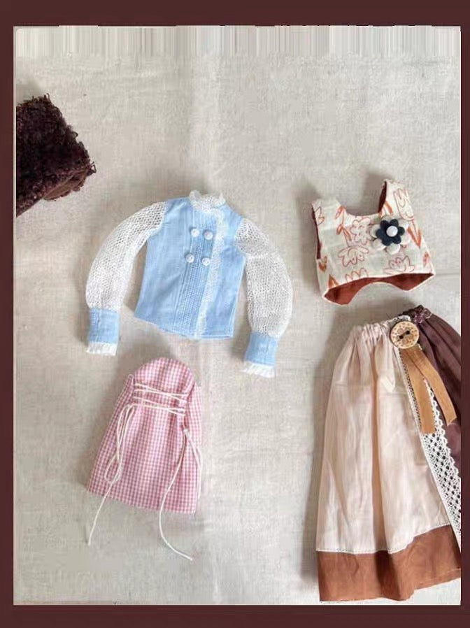 Blythe doll pdf cloth Dress sewing pattern , Dolls clothes pattern and tutorial, Clothes sewing pattern for stuffies013