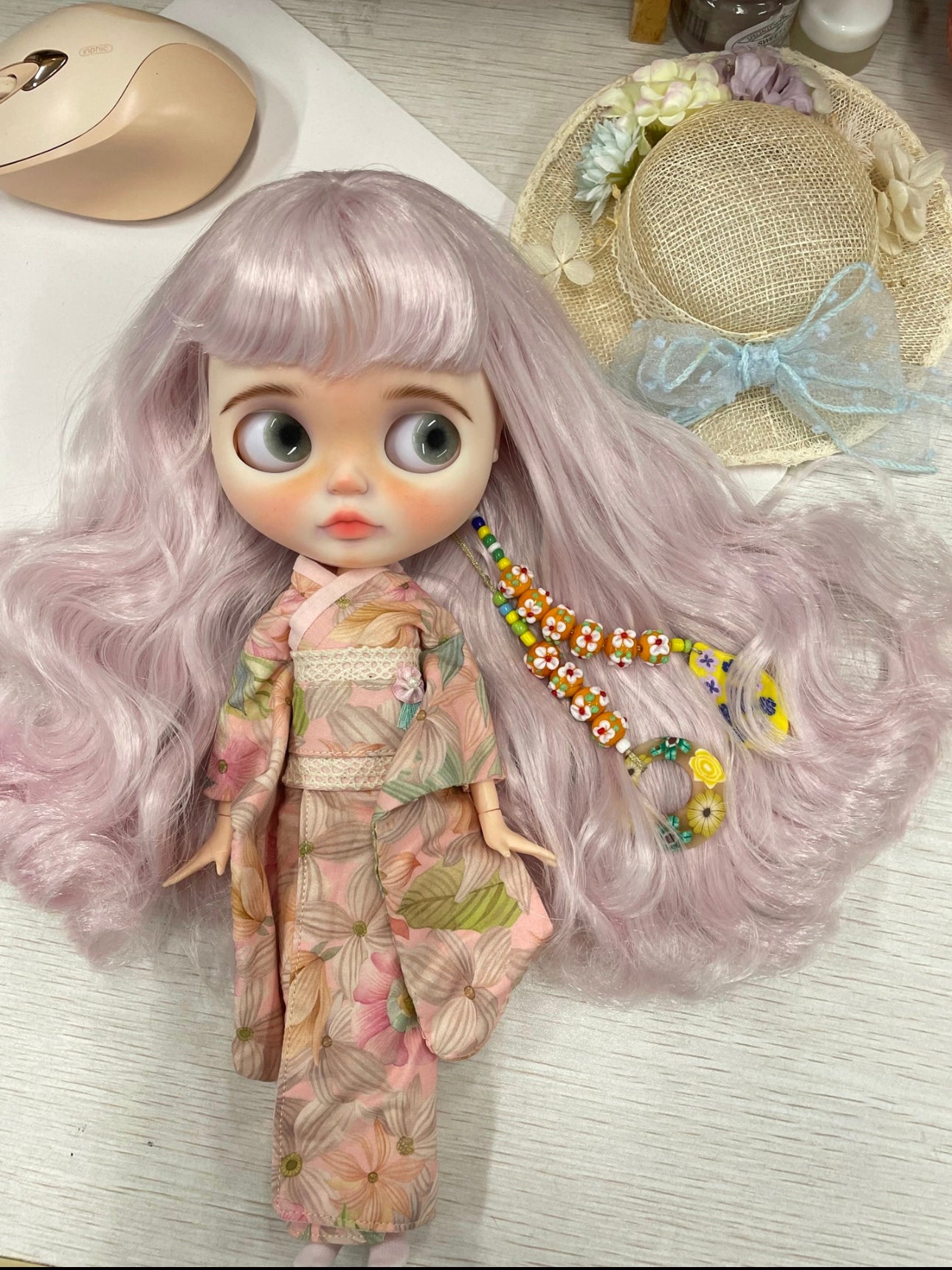 Custom Blythe Doll 2023 OOAK Blythe Limited -Art Doll 079