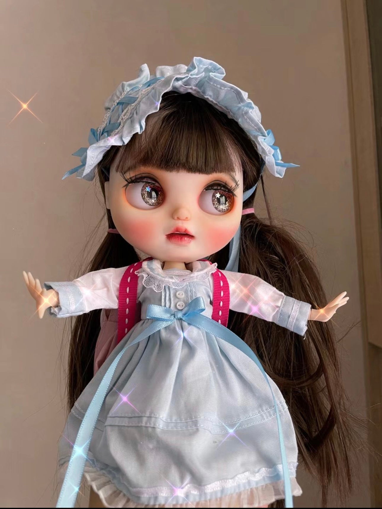 Custom Blythe Doll 2023 OOAK Blythe Limited -Art Doll 0115