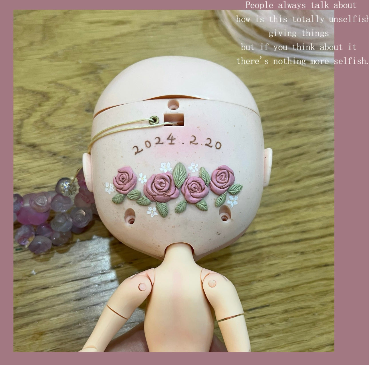 Custom Blythe Doll 2024 OOAK Limited 024010
