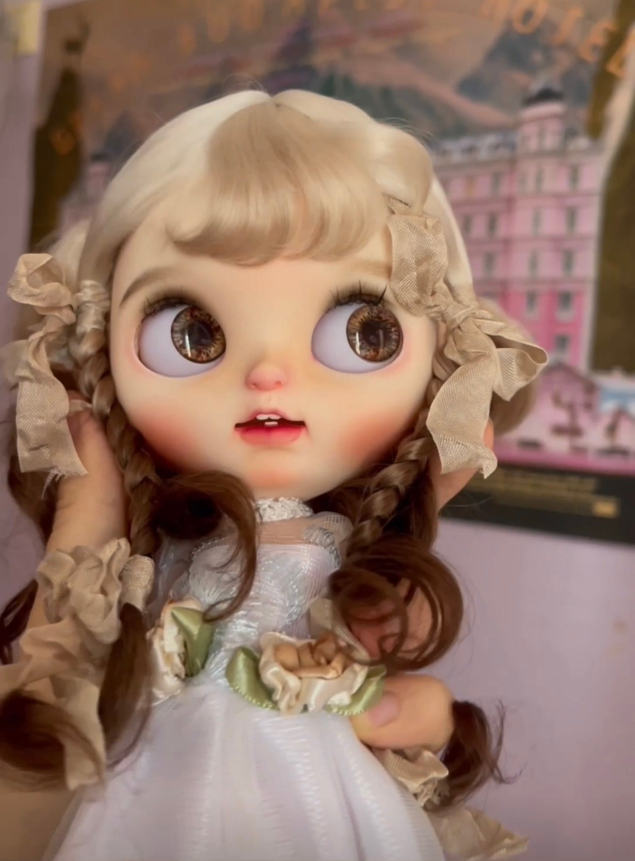 Custom Blythe Doll 2023 OOAK Blythe Limited -Art Doll 066