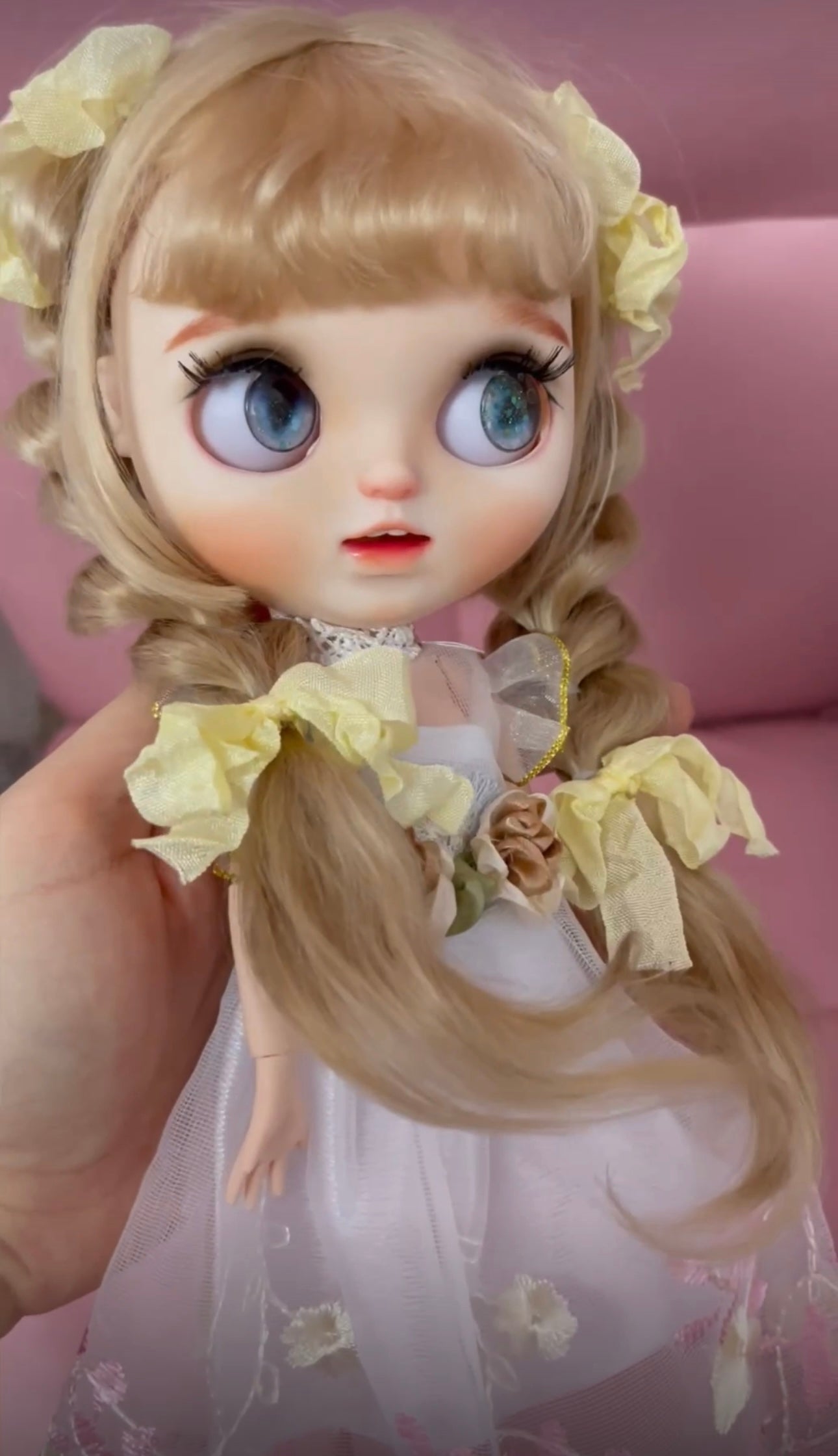Custom Blythe Doll 2023 OOAK Blythe Limited -Art Doll 068