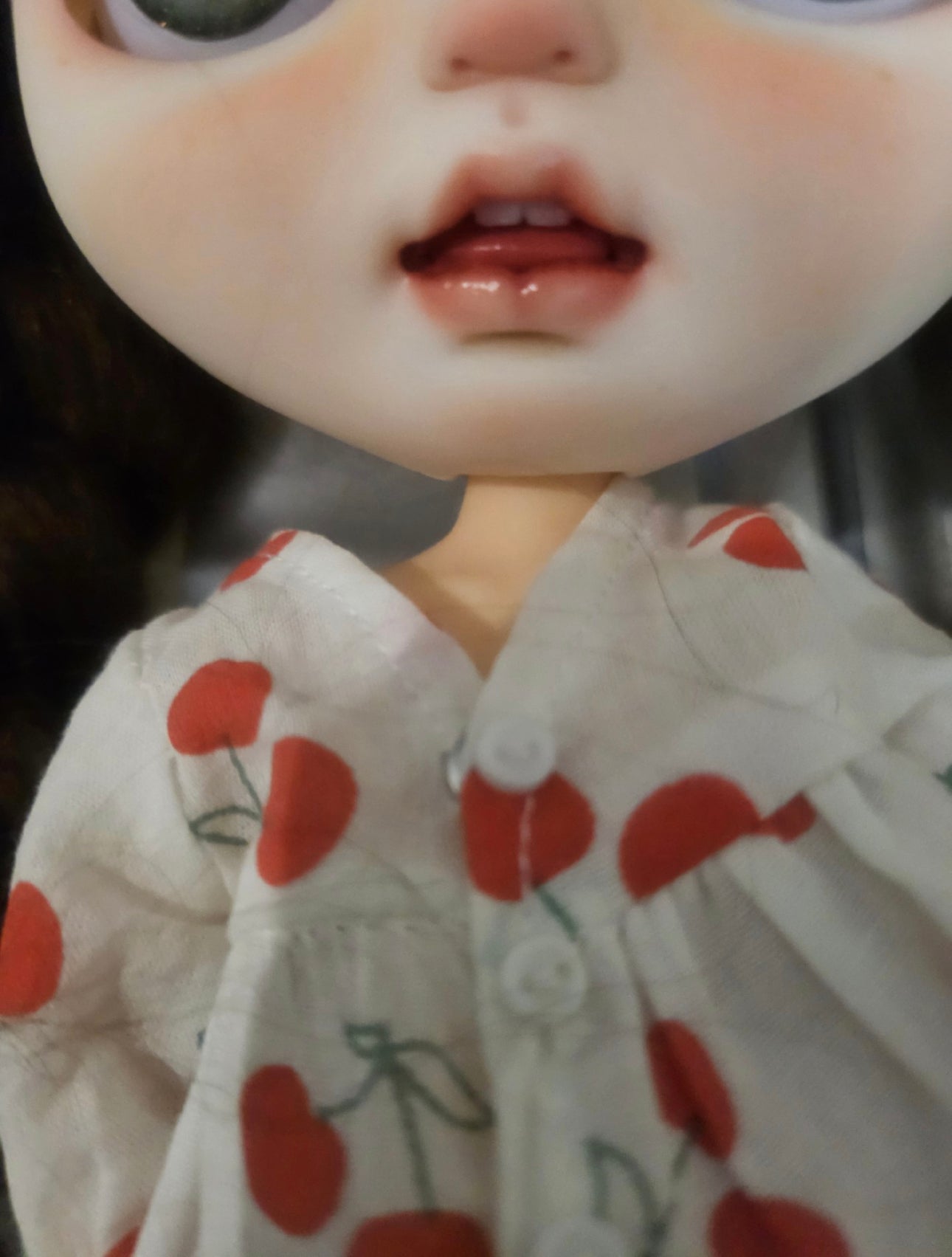 Blythe Doll Custom Faceplate with Makeup(Normal Skin) -RBL 010