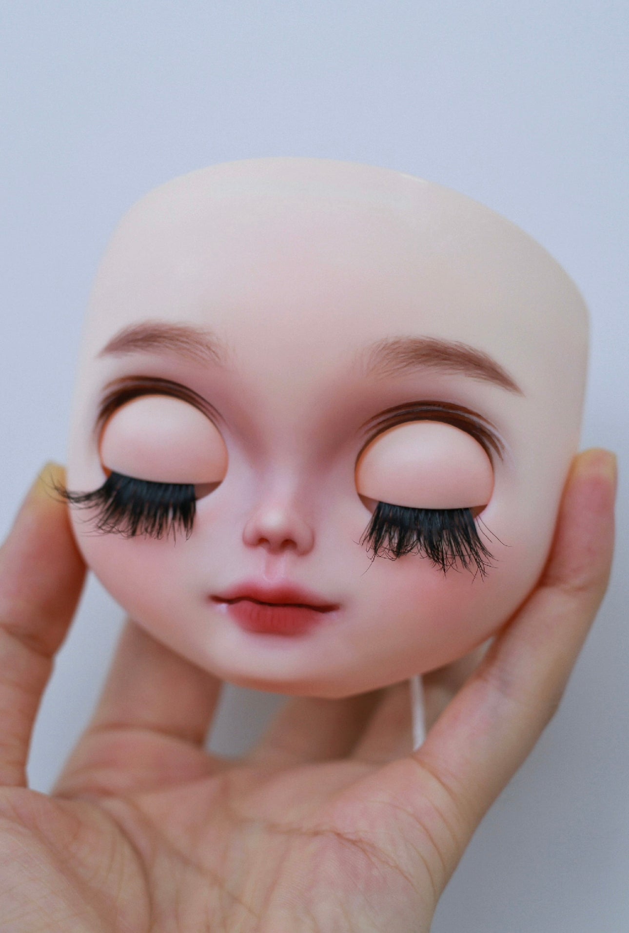 Blythe Doll Custom Faceplate with Makeup(White Skin) -RBL 014