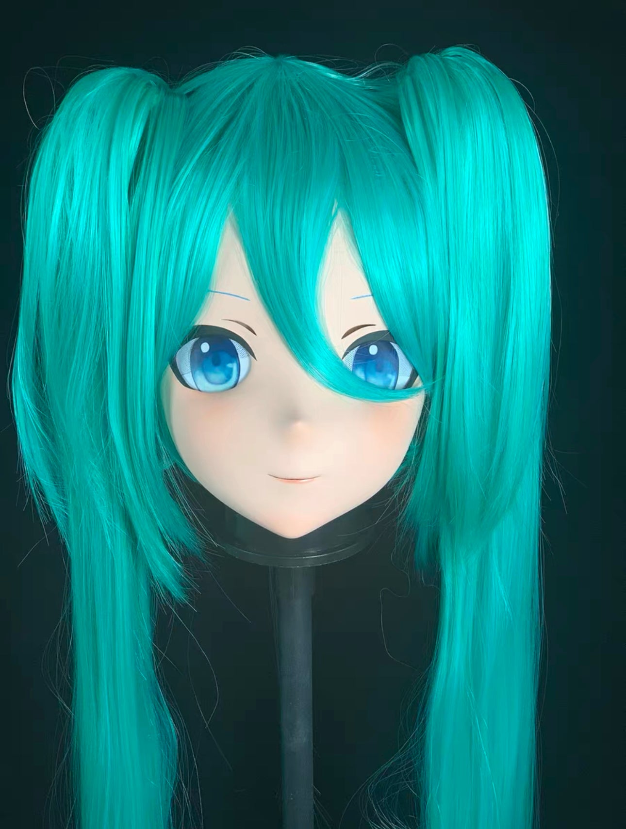 Kigurumi mask.BJD head doll.Doll head.Anime mask.Crossdressing mask. Animegao. Carnival mask.Real face mask. Manga mask /INSTOCK01