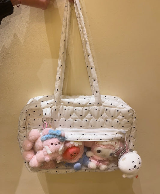 ITA BAG doll house,dollcase,dollbag,Clear Pin Display Purse9092