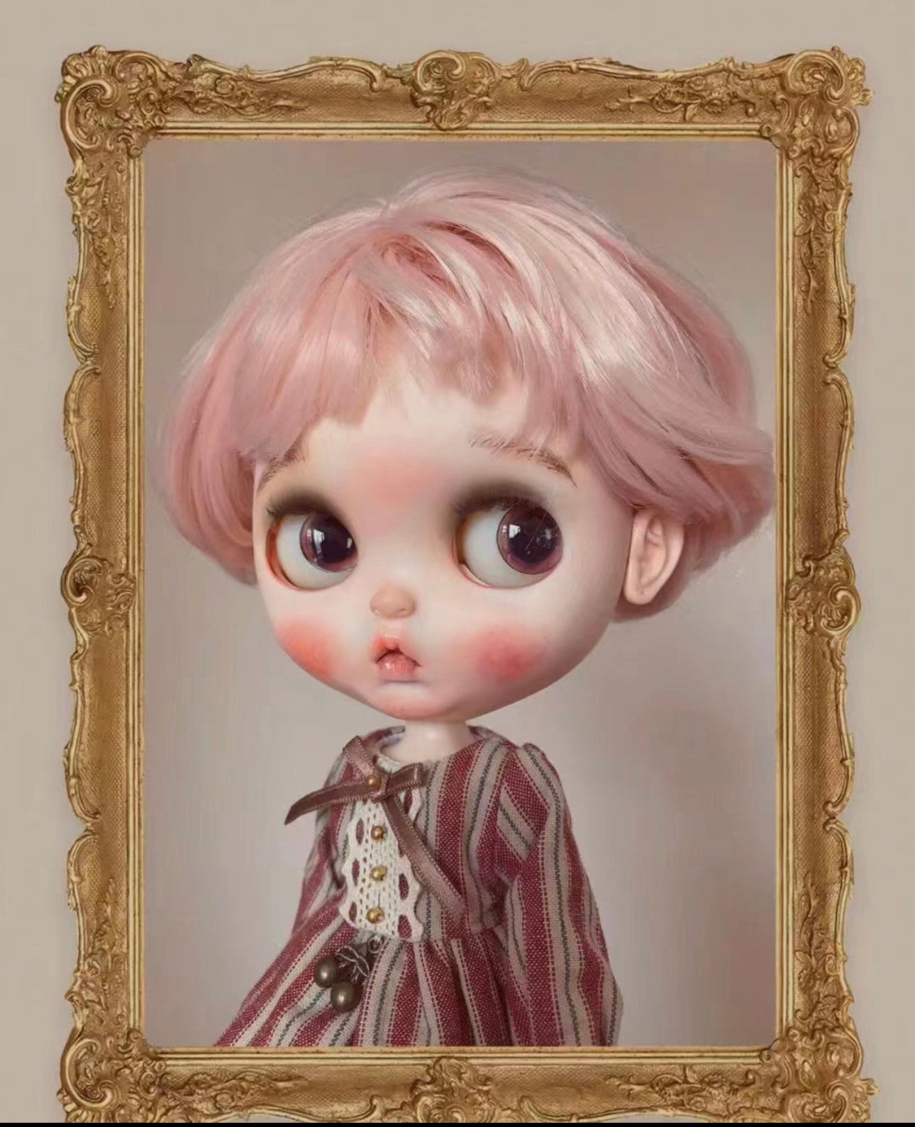Custom Blythe Doll 2023 OOAK Blythe Limited -Art Doll 040