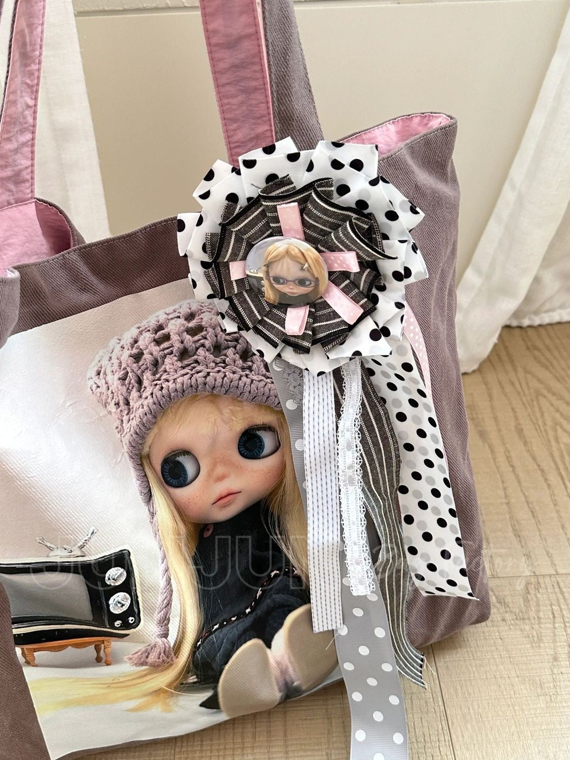 ITA BAG Blythe BJD Dollhouse Show Room for Blythe/ Bjd Doll Showcase/Displaycase/Carryyingcase011