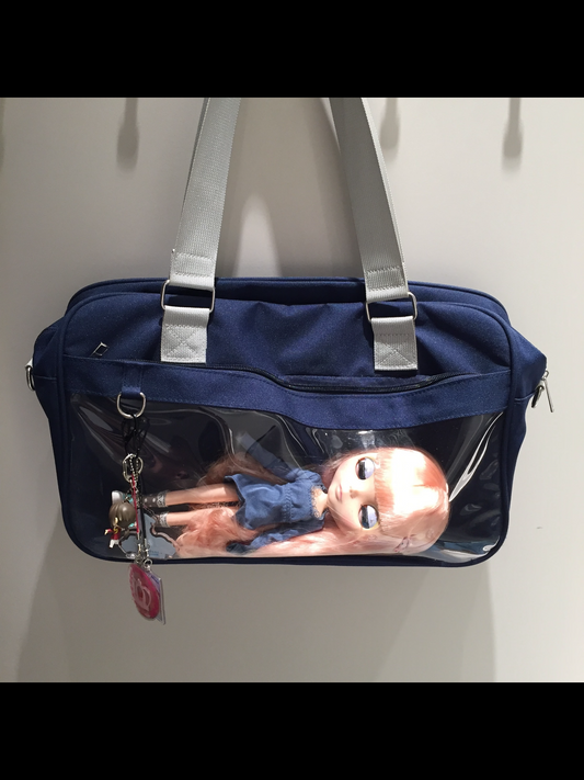 ITA BAG LABUBU MAOMAO,BLYTHE BJD travel bag for Blythe Protective For Doll SHOWCASE/DISPLAYCASE/CARRYCASE 04