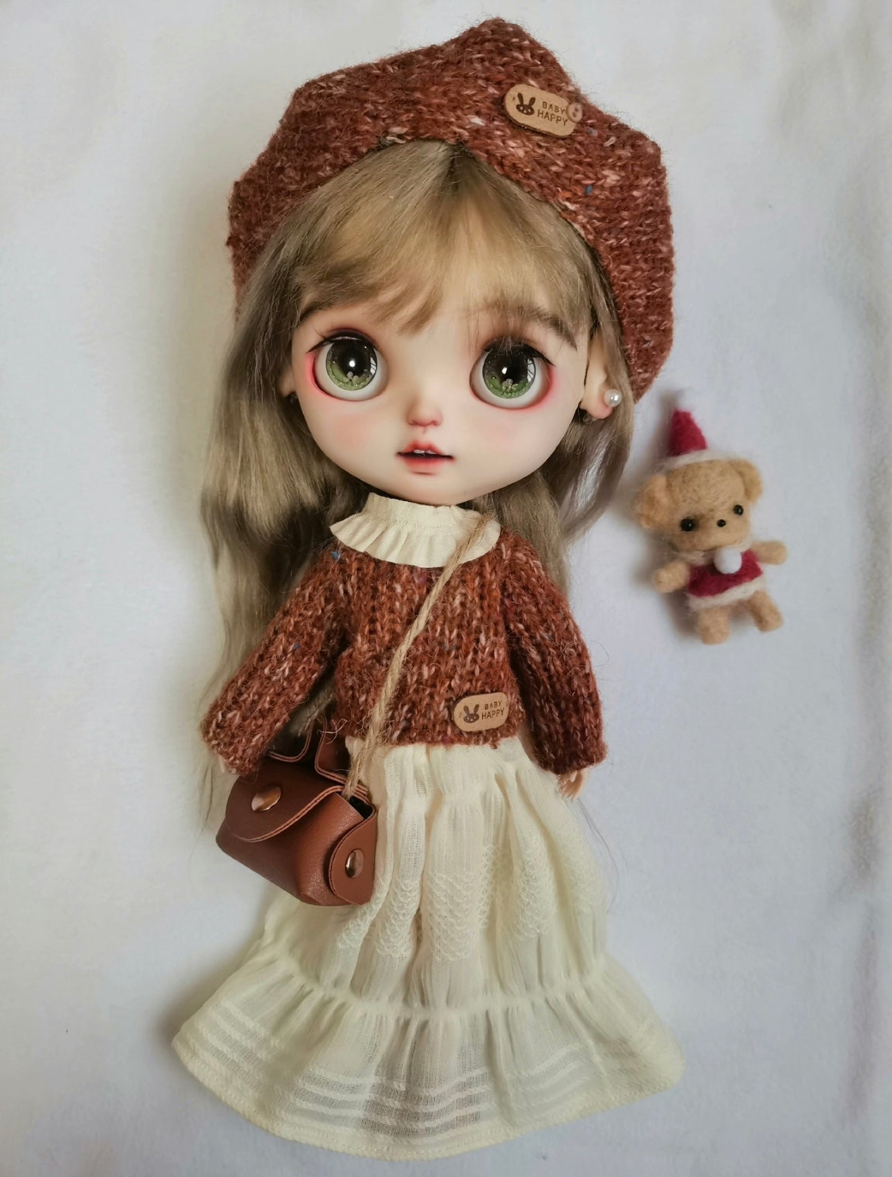 Long Dress Night Dress for Blythe,BJD 1/6 Doll Clothes Customized 022