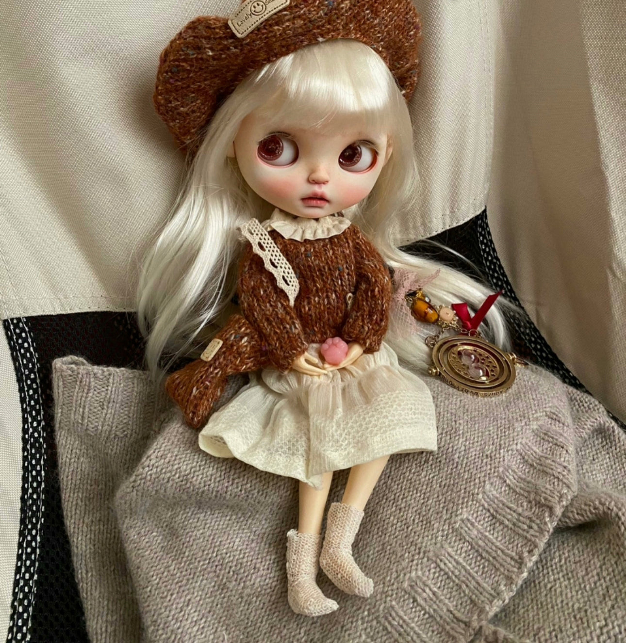 Long Dress Night Dress for Blythe,BJD 1/6 Doll Clothes Customized 022