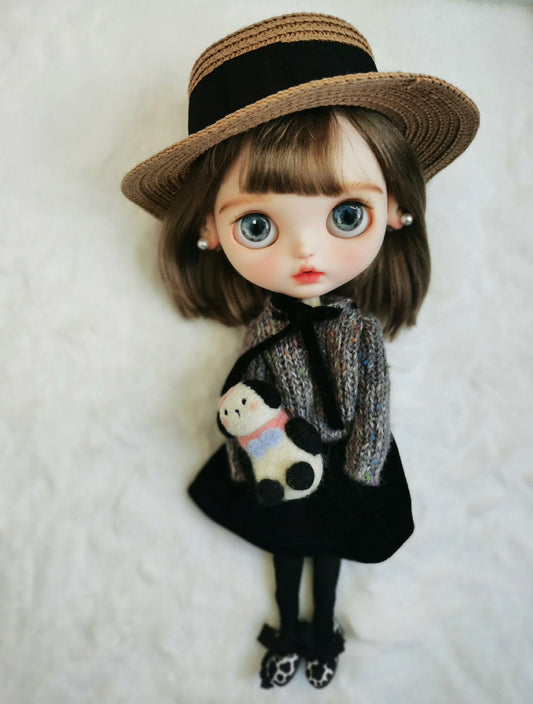 Long Dress Outfit for Blythe,BJD 1/6 Doll Clothes Customized 018