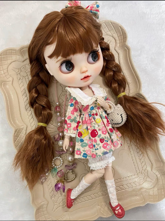 Handemade  Dress for Blythe,BJD 1/6 Doll Clothes Customized 013