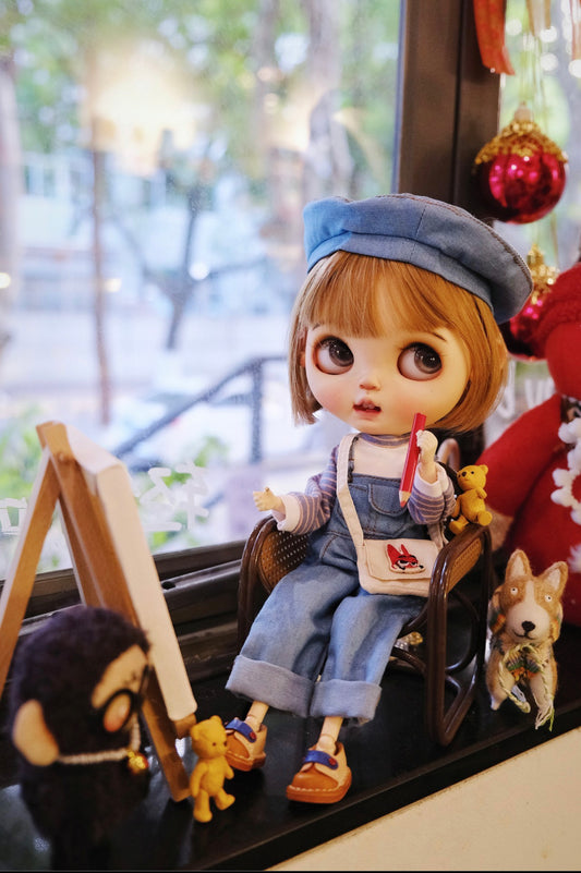 Custom handmade outfit for Blythe,BJD 1/6 Doll Clothes Customized 013