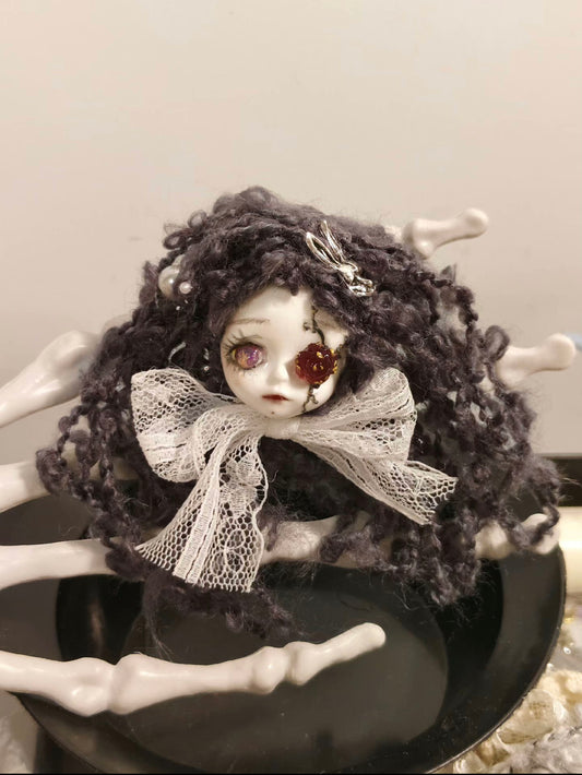 BJD DOLL CLAY SCULPT DOLLS ,POLYMER CLAY DOLL BROOCHES04