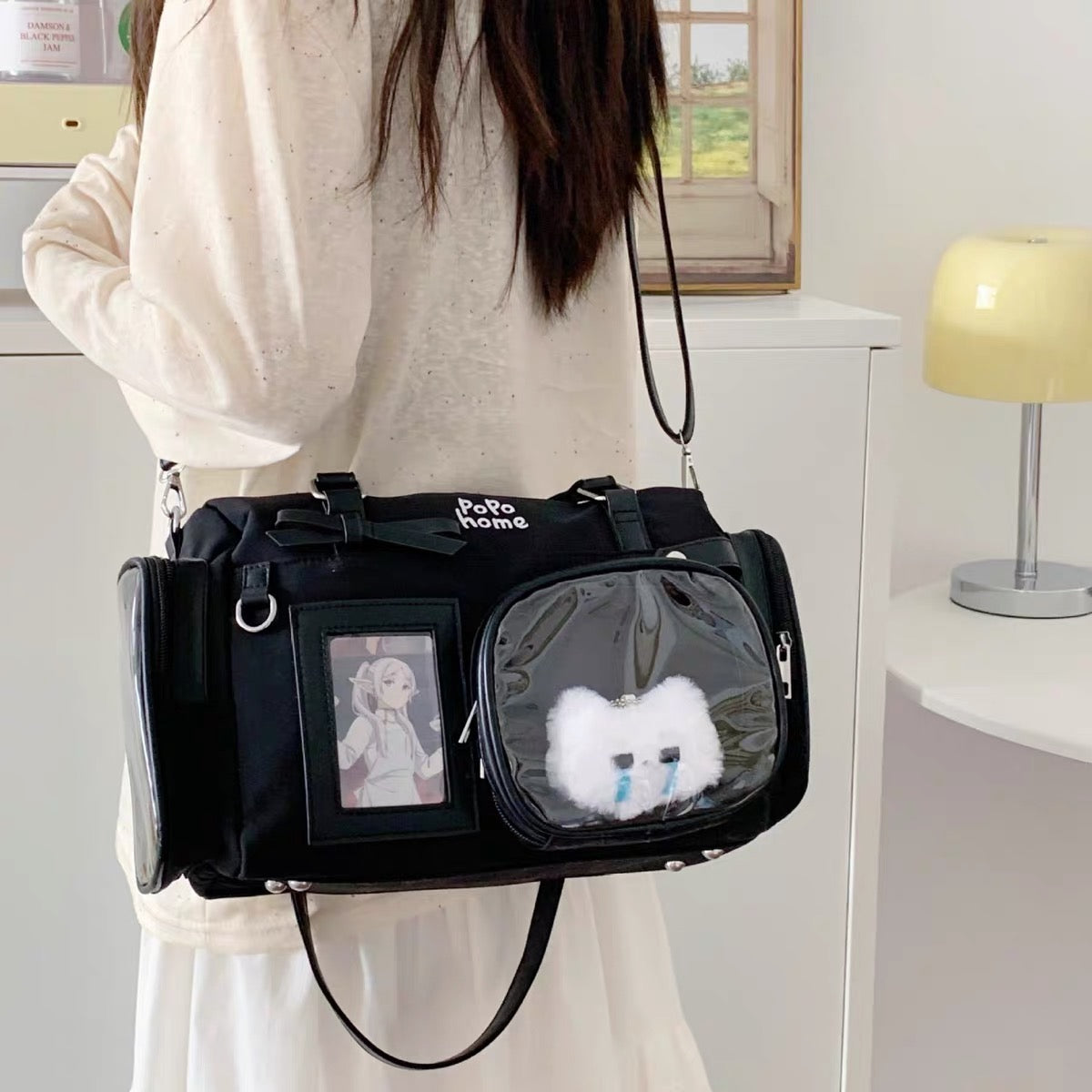 ITA BAG ,ITABAGS,ITABAG STYLE,LABUBU MAOMAO DOLL SHOWCASE/DISPLAYCASE/CARRYCASE010