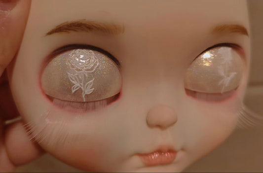 Repaint makeover Replacement Eye Mechanism and Set of Screws Spring and T-Bar for Custom Blythe Dolls 04