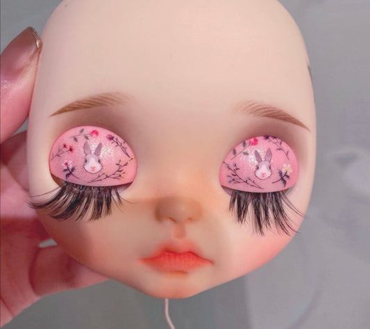 Repaint makeover Replacement Eye Mechanism and Set of Screws Spring and T-Bar for Custom Blythe Dolls 05