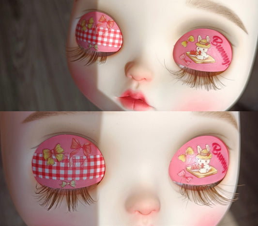 Repaint makeover Replacement Eye Mechanism and Set of Screws Spring and T-Bar for Custom Blythe Dolls 010