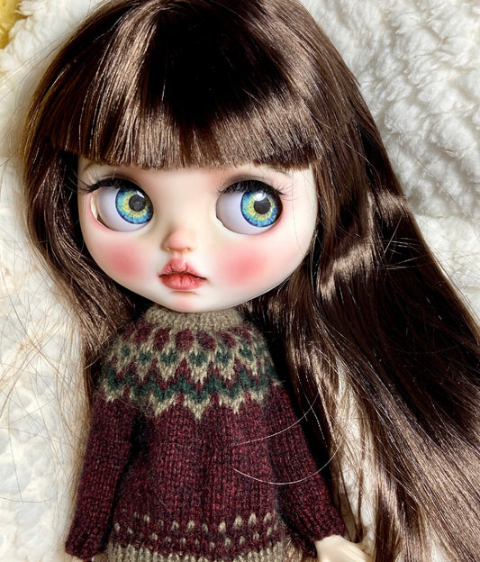 Custom Blythe Doll 2025 OOAK Blythe Limited -Art Doll 099