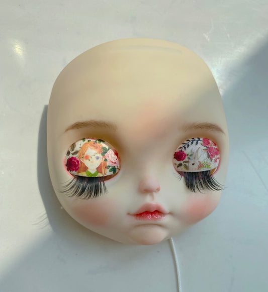 Repaint makeover Replacement Eye Mechanism and Set of Screws Spring and T-Bar for Custom Blythe Dolls 012