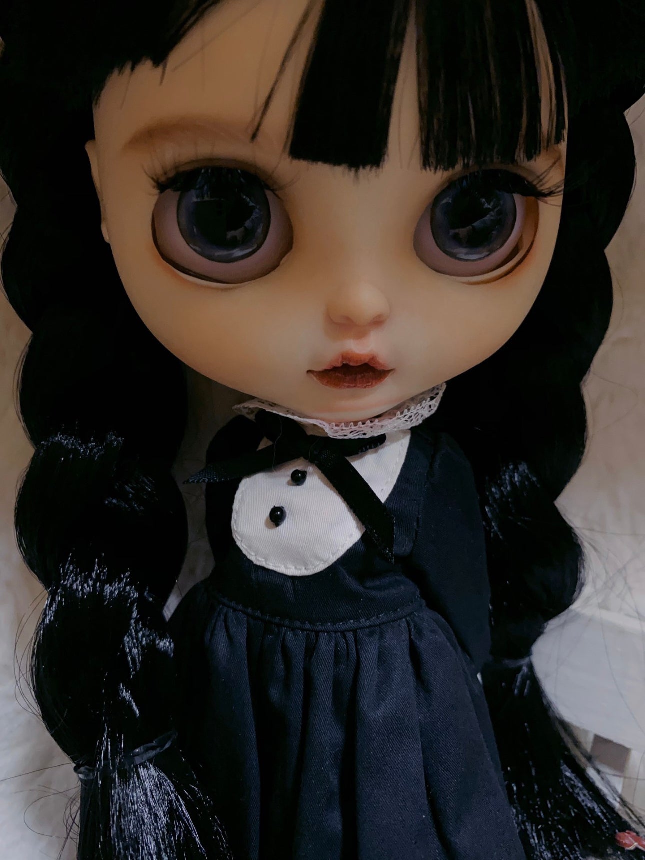 《Wednesday》Custom Blythe Doll 2024 OOAK Limited 016