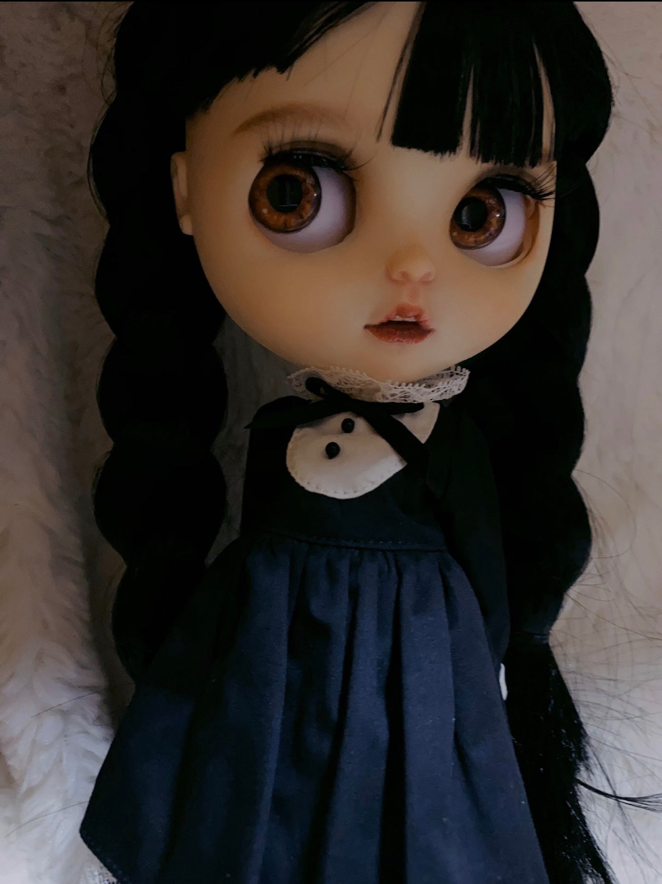 《Wednesday》Custom Blythe Doll 2024 OOAK Limited 016