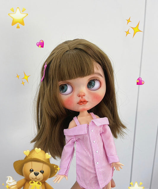 Custom Blythe Doll 2024 OOAK Blythe Limited -Art Doll 061