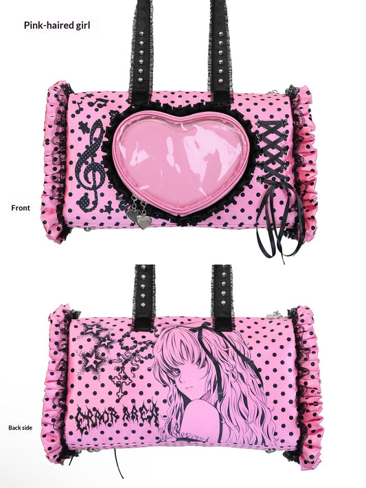ITA BAG ,ITABAGS,ITABAG STYLE, DOLL SHOWCASE/DISPLAYCASE/CARRYCASE0894