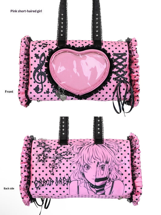 ITA BAG ,ITABAGS,ITABAG STYLE, DOLL SHOWCASE/DISPLAYCASE/CARRYCASE0895