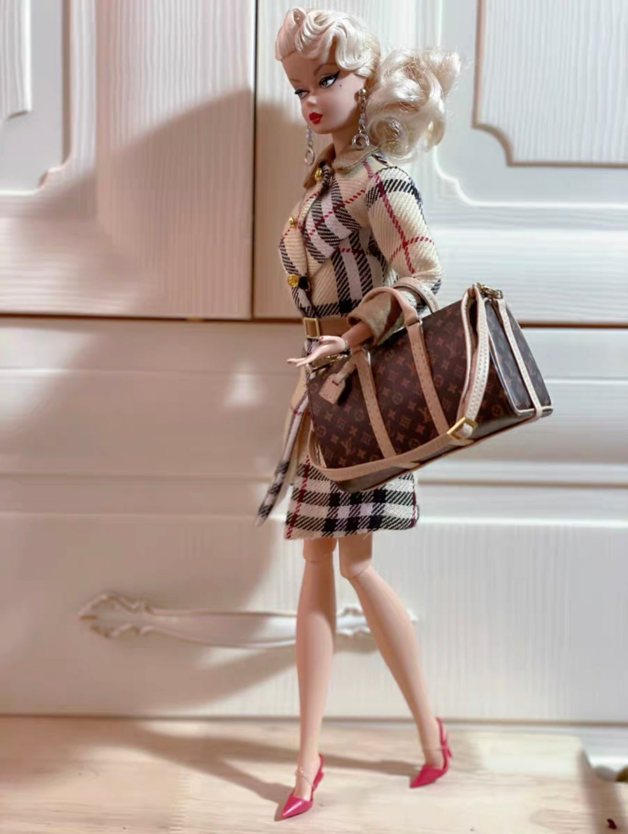 HANDMADE DRESS OUTFIT FOR 12“ DOLLS LIKE FASHION ROYALTY FR POPPY PARKER PP NU FACE 07