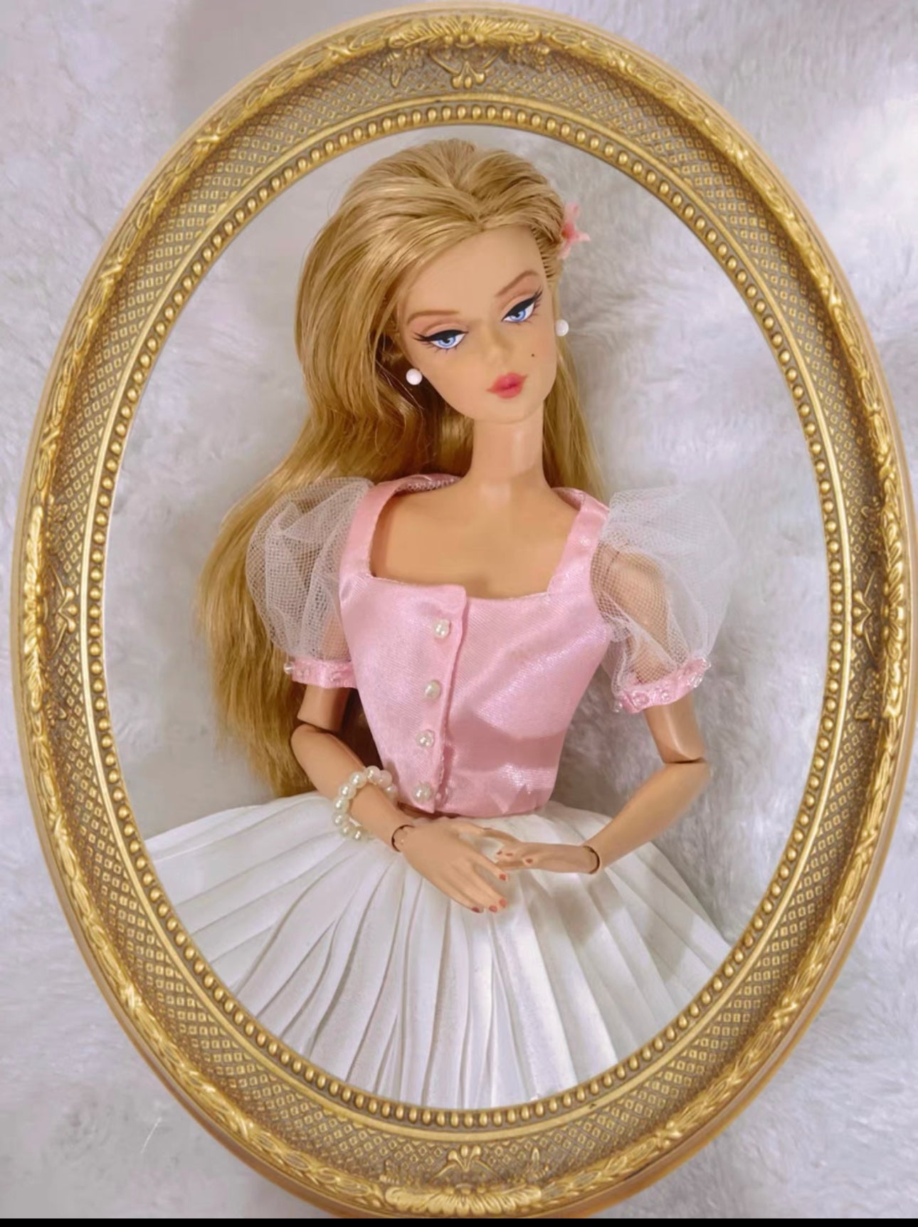 HANDMADE DRESS OUTFIT FOR 12“ DOLLS LIKE FASHION ROYALTY FR POPPY PARKER PP NU FACE 012